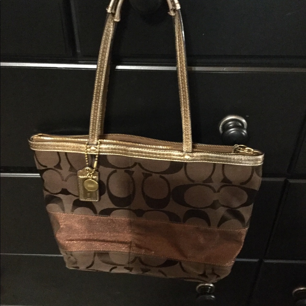 Coach satchel handbag